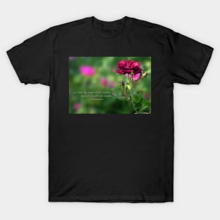 A rose by any other name... (card) T-Shirt